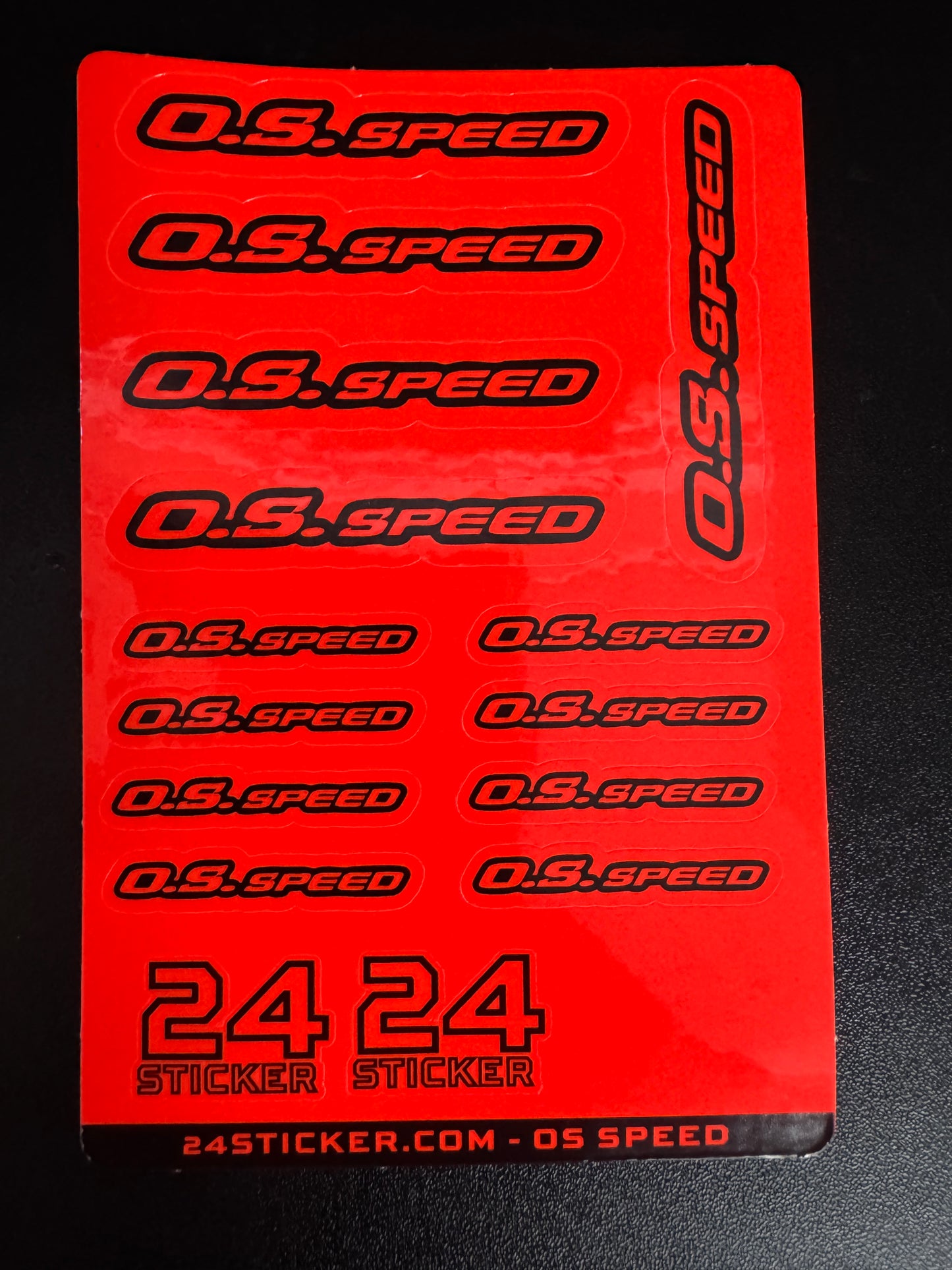 Custom Sheet OS SPEED 4x6 ( PRE-CUT )