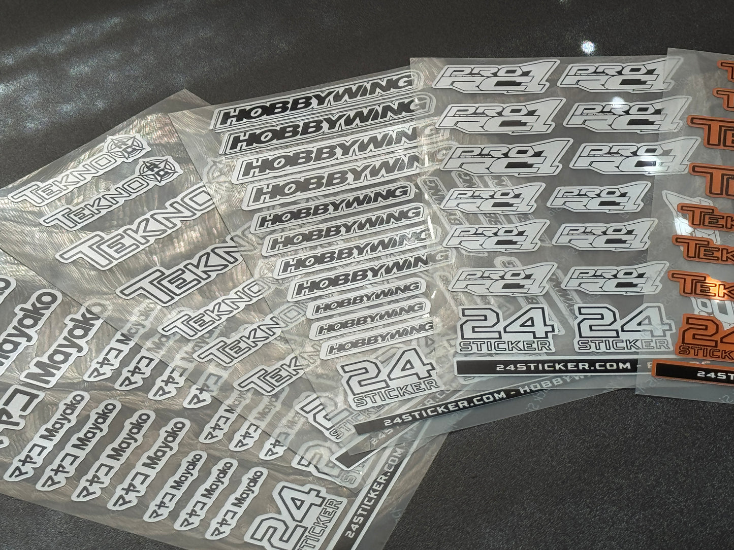 Custom Sheet LAMINATED Brands RC 4x7.5 ( PRE-CUT )