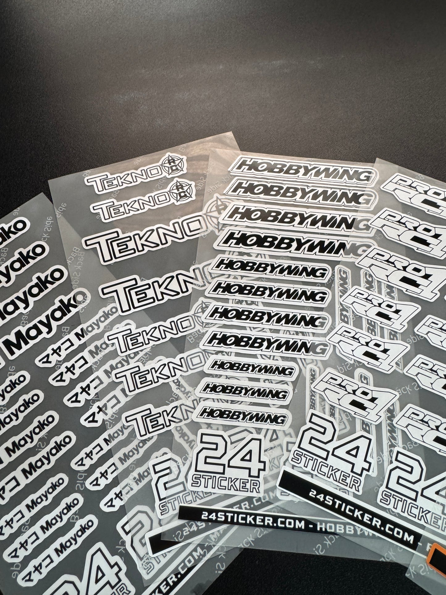 Custom Sheet LAMINATED Brands RC 4x7.5 ( PRE-CUT )