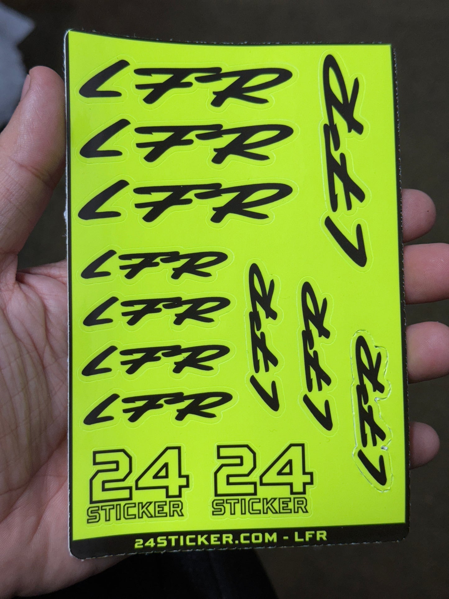 Custom Sheet LFR 4x6 ( PRE-CUT )