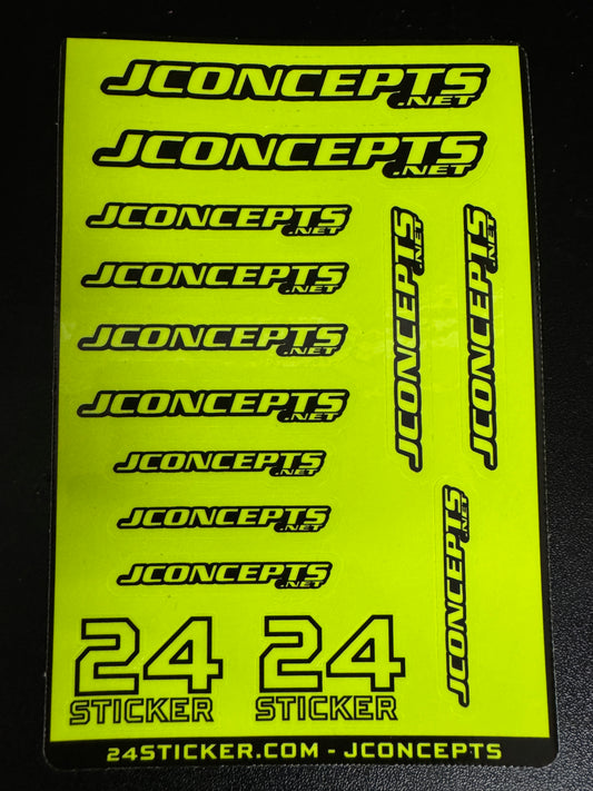 Custom Sheet JCONCEPTS 4x6 ( PRE-CUT )