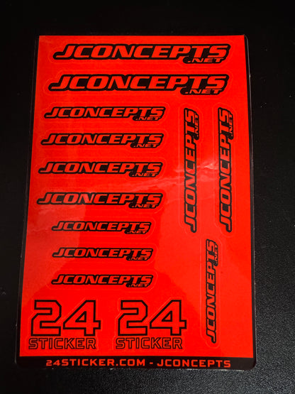 Custom Sheet JCONCEPTS 4x6 ( PRE-CUT )