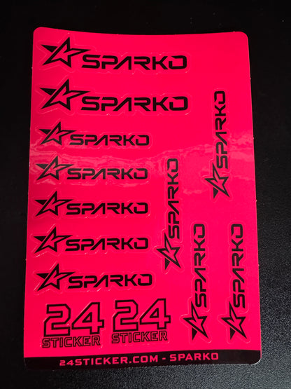 Custom Sheet SPARKO 4x6 ( PRE-CUT )