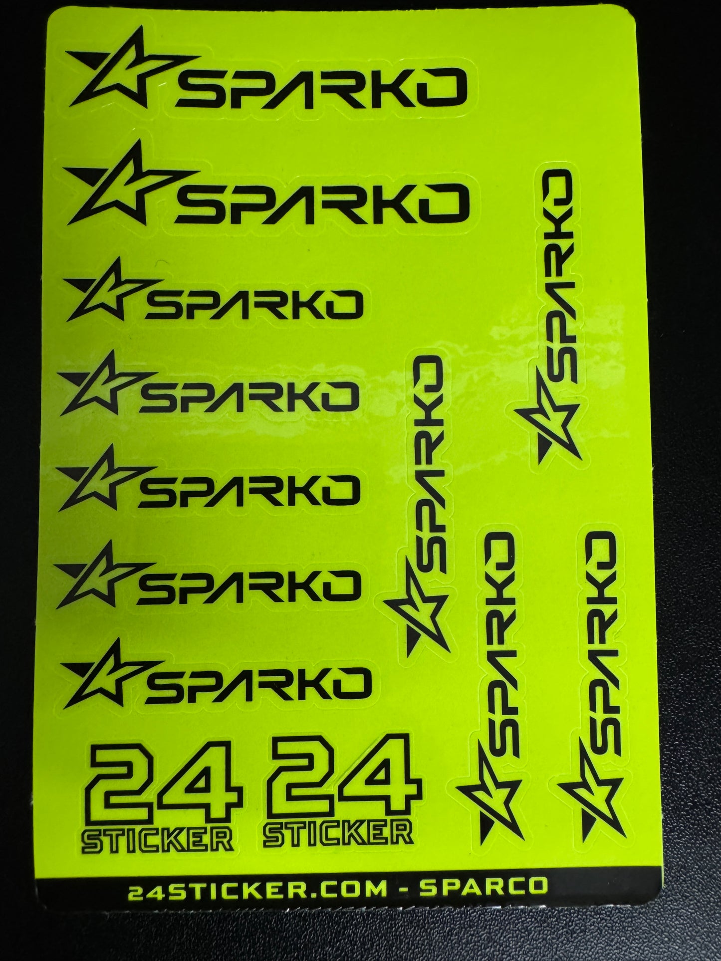 Custom Sheet SPARKO 4x6 ( PRE-CUT )