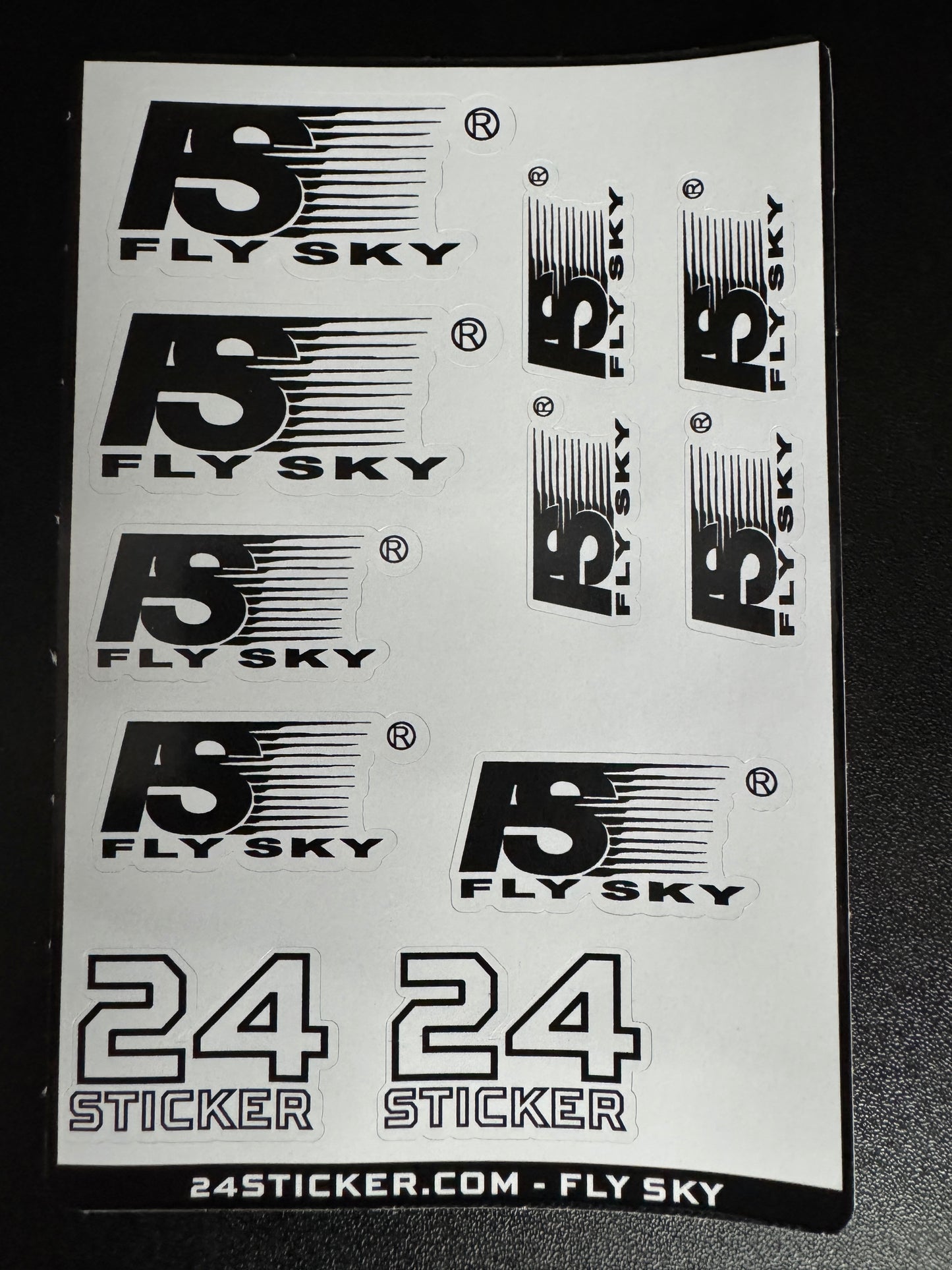 Custom Sheet FLY SKY 4x6 ( PRE-CUT )