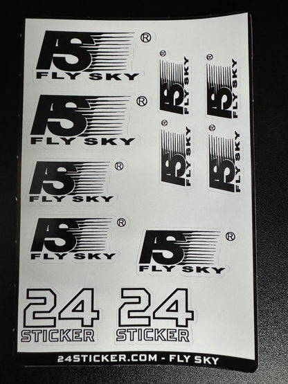 Custom Sheet FLY SKY 4x6 ( PRE-CUT )
