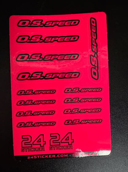 Custom Sheet OS SPEED 4x6 ( PRE-CUT )