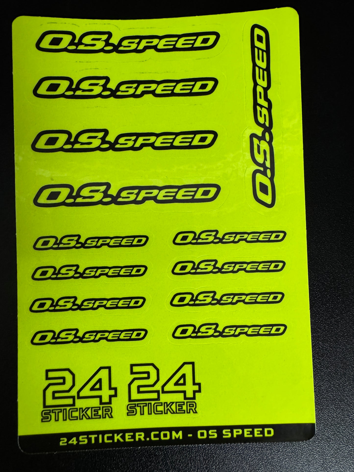Custom Sheet OS SPEED 4x6 ( PRE-CUT )