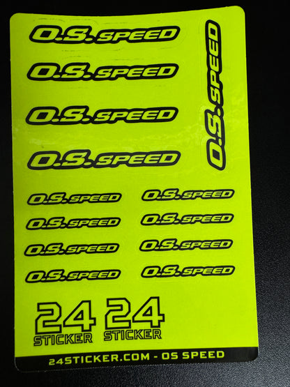 Custom Sheet OS SPEED 4x6 ( PRE-CUT )