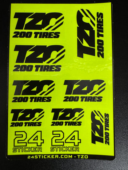 Custom Sheet TZO 4x6 ( PRE-CUT )