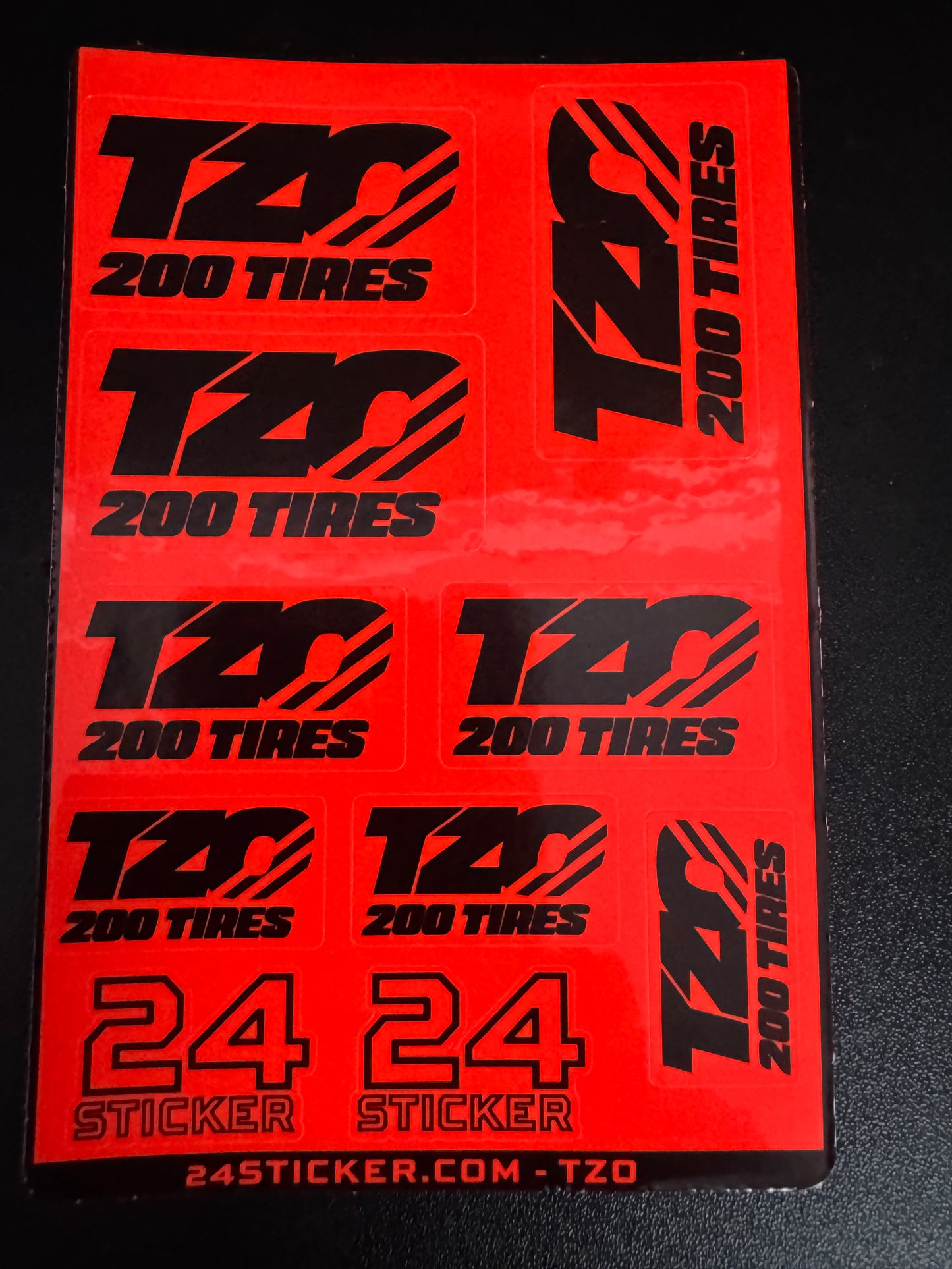 Custom Sheet TZO 4x6 ( PRE-CUT )