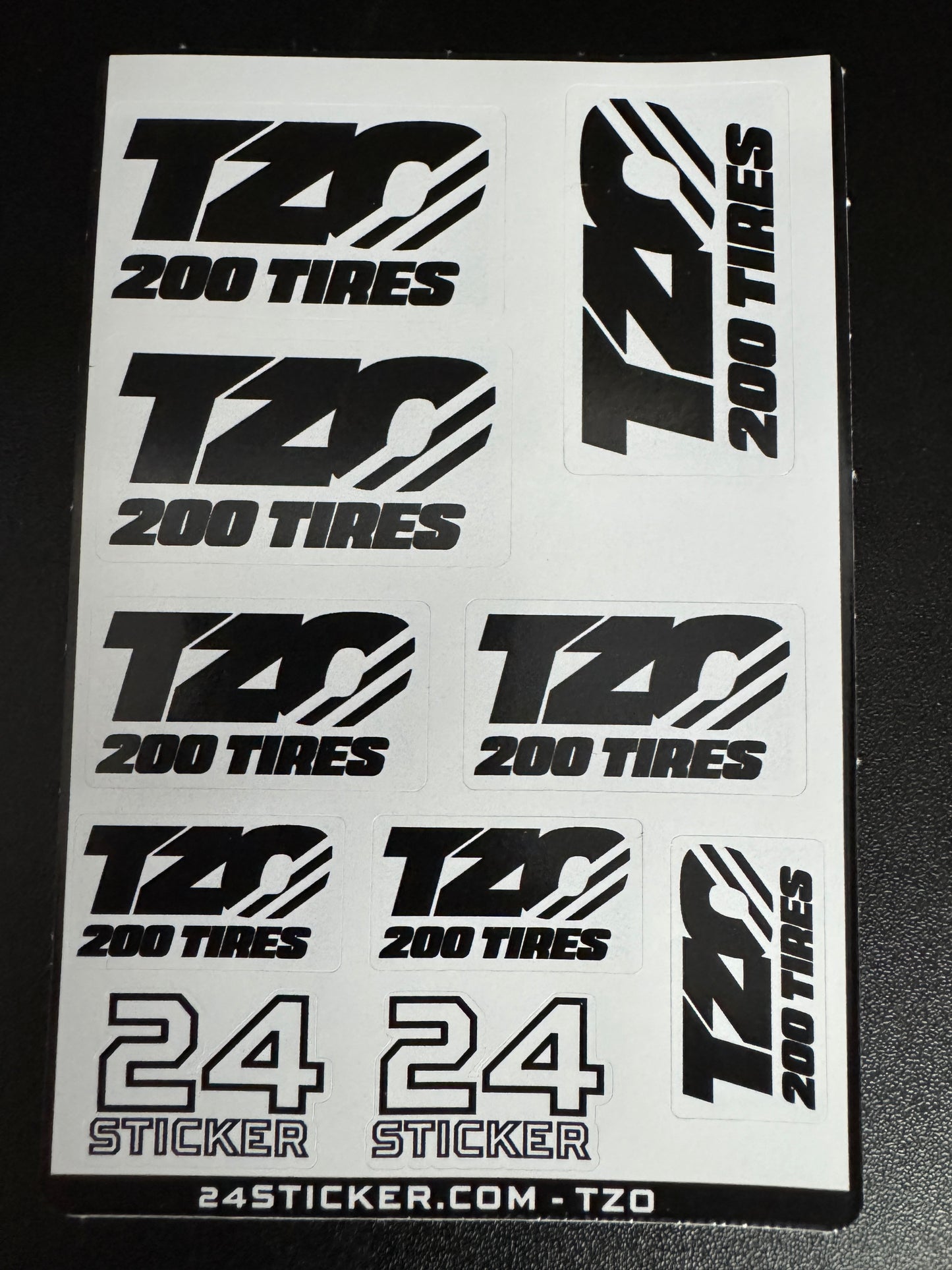 Custom Sheet TZO 4x6 ( PRE-CUT )