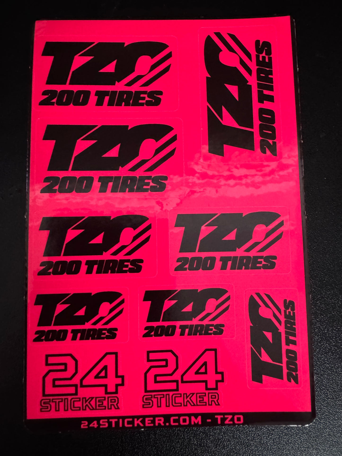 Custom Sheet TZO 4x6 ( PRE-CUT )