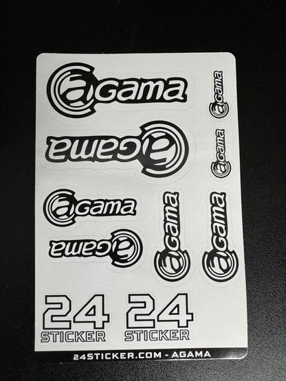 Custom Sheet AGAMA 4x6 ( PRE-CUT )