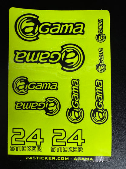 Custom Sheet AGAMA 4x6 ( PRE-CUT )