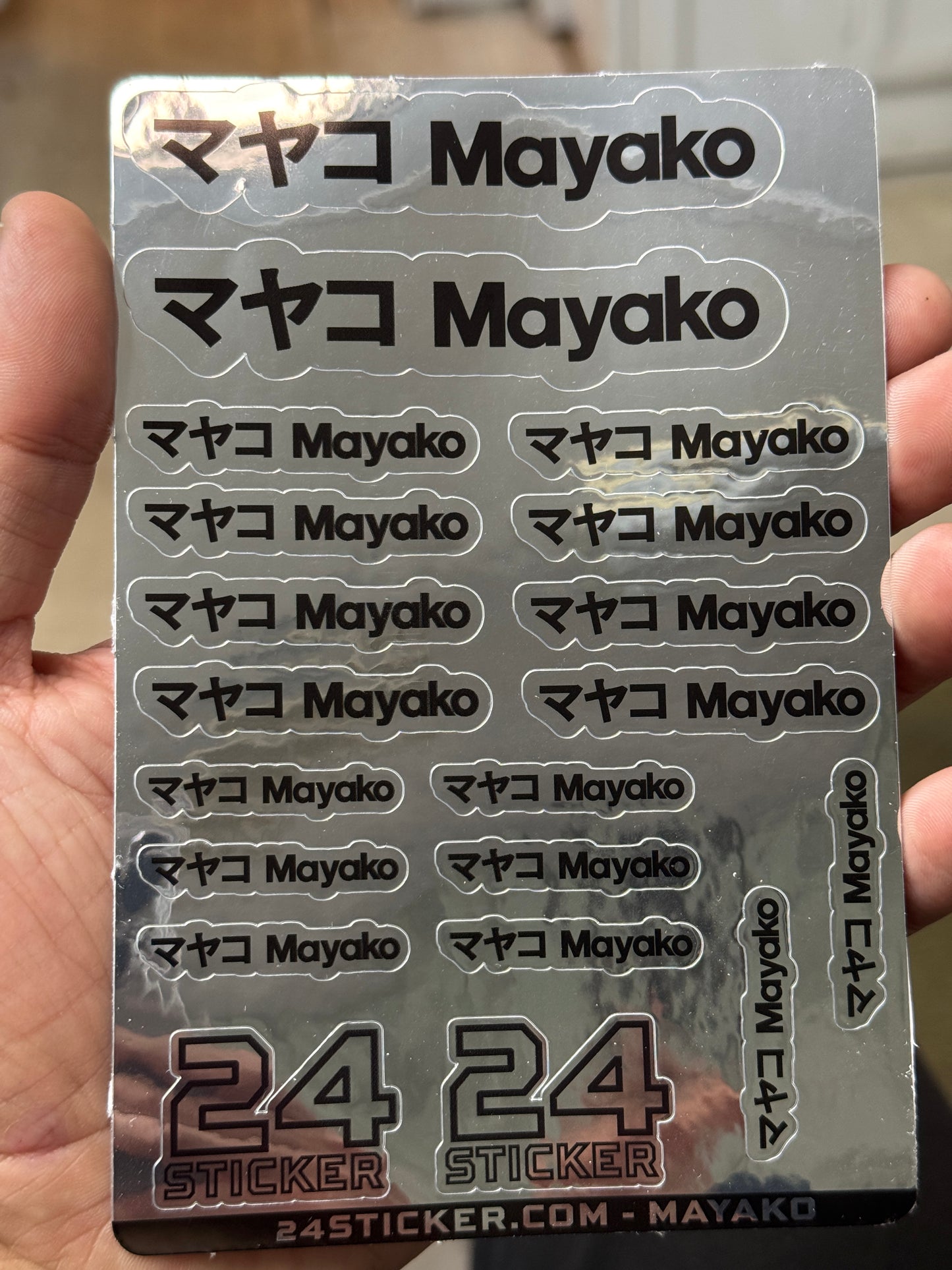 Custom Sheet MAYAKO 4x6 ( PRE-CUT )