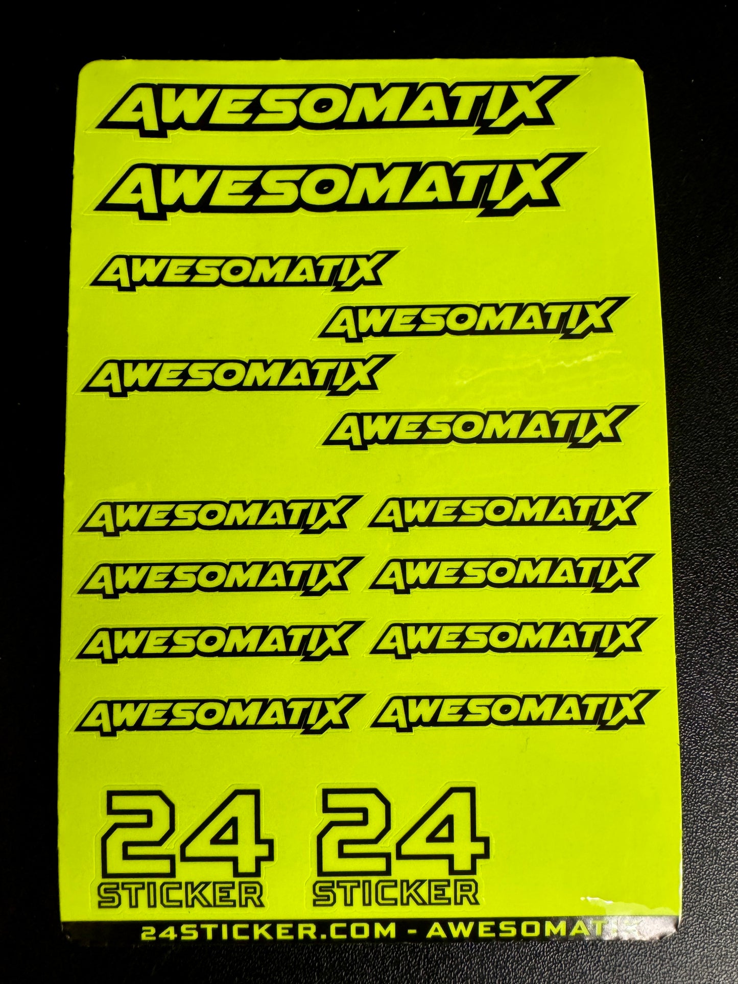 Custom Sheet AWESOMATIX  4x6 ( PRE-CUT )