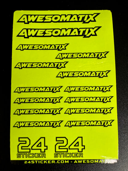 Custom Sheet AWESOMATIX  4x6 ( PRE-CUT )