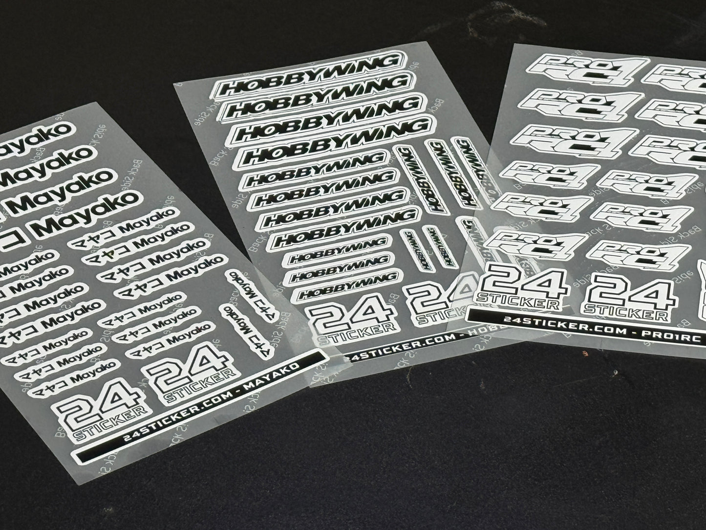 Custom Sheet LAMINATED Brands RC 4x7.5 ( PRE-CUT )