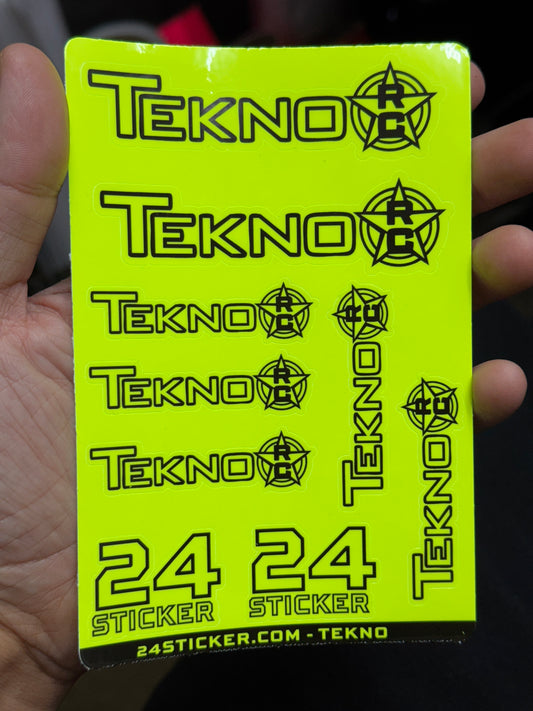 Custom Sheet TEKNO 4x6 ( PRE-CUT )