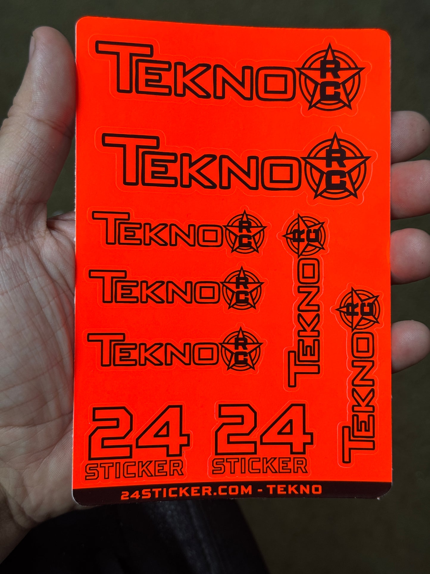 Custom Sheet TEKNO 4x6 ( PRE-CUT )