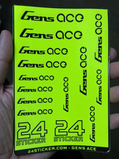 Custom Sheet GENS ACE 4x6 ( PRE-CUT )