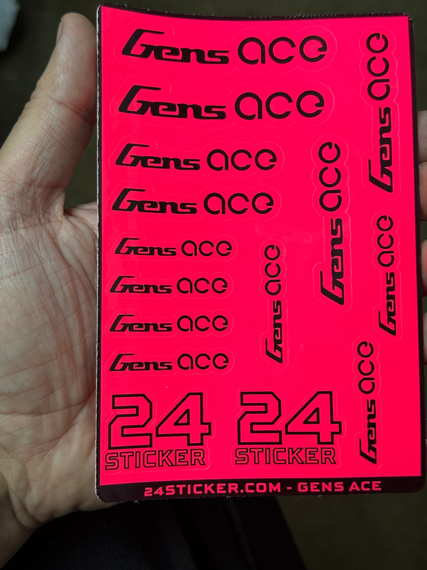 Custom Sheet GENS ACE 4x6 ( PRE-CUT )