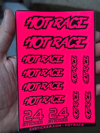 Custom Sheet HOTRACE 4x6 ( PRE-CUT )