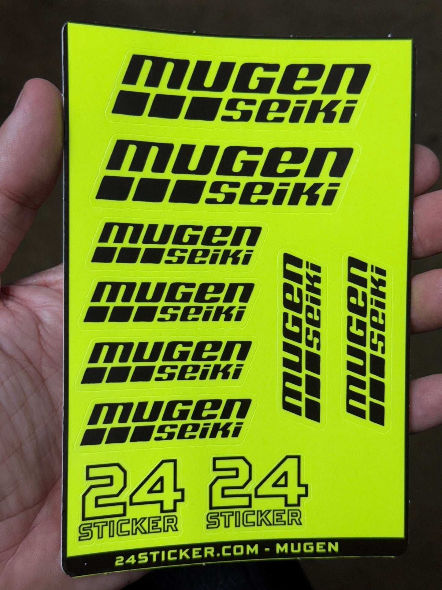 Custom Sheet MUGEN 4x6 ( PRE-CUT )