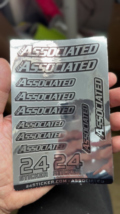 Custom Sheet TEAM ASSOCIATED 4x6 ( PRE-CUT )