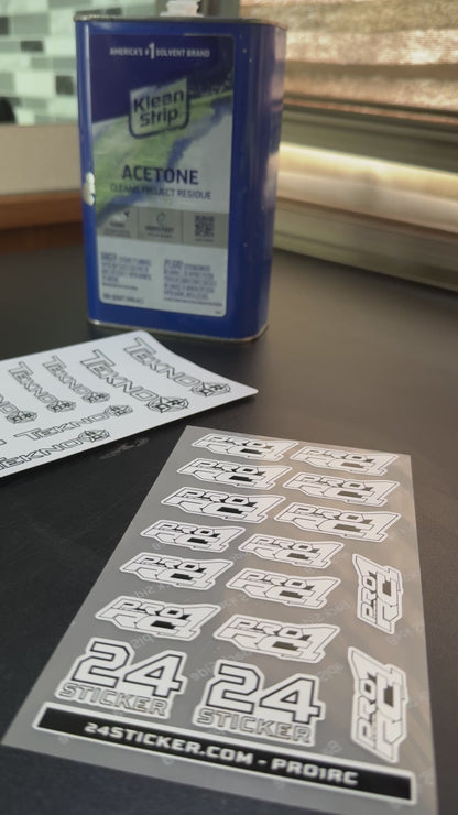 Custom Sheet LAMINATED Brands RC 4x7.5 ( PRE-CUT )