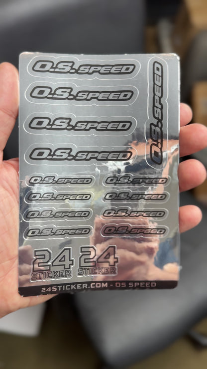 Custom Sheet OS SPEED 4x6 ( PRE-CUT )