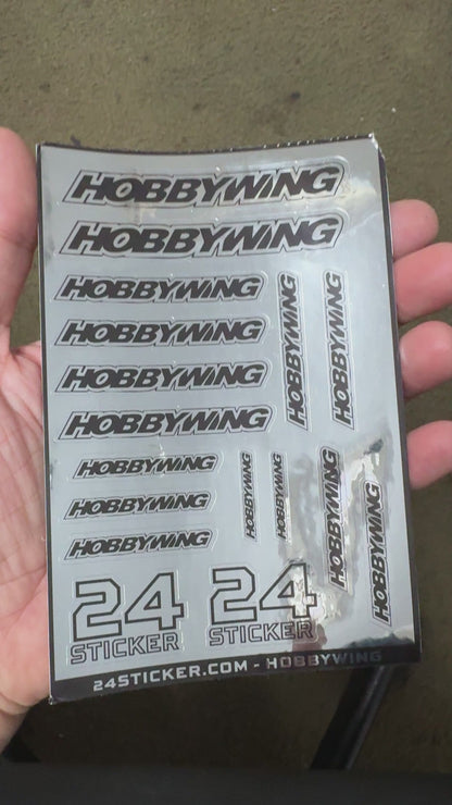 Custom Sheet HOBBYWING 4x6 ( PRE-CUT )